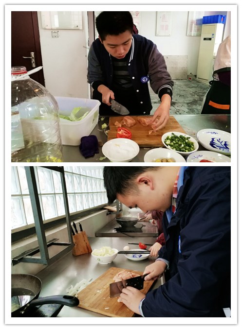 在国际部烹饪是门必修课！然而孩子们要学的远不止烧菜做饭