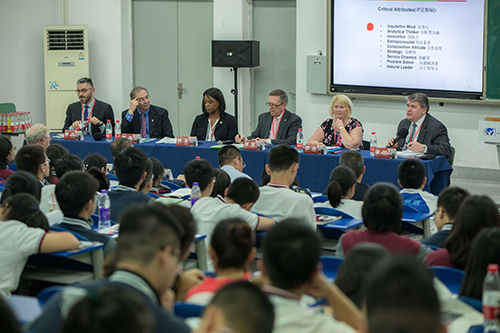 西南地区唯一承办方！7所美国一流大学招生官齐聚成都七中国际部 揭密录取“内幕”