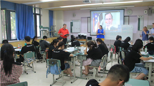 布什总统领导力训练营第二日